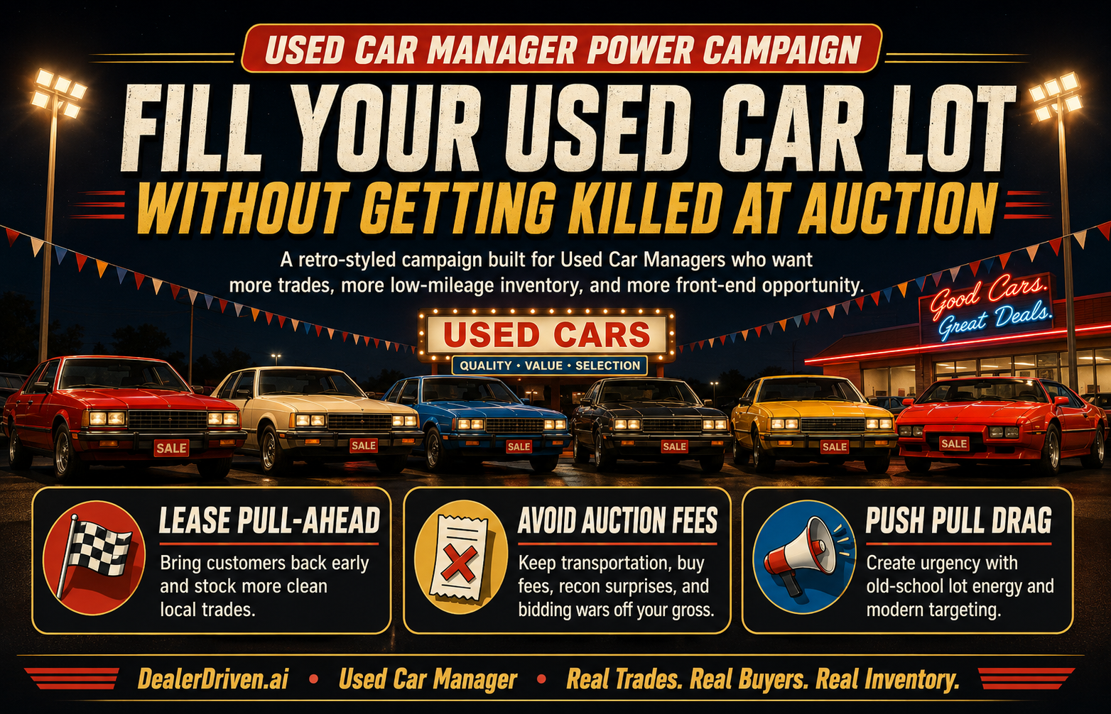 Used Car Manager inventory opportunity report graphic